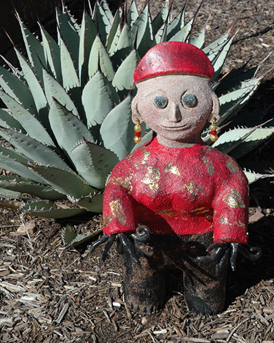Playful Mayan God